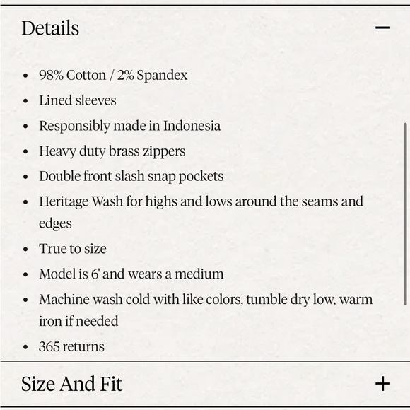 Rowan: DILLON MID-CENTURY TWILL BOMBER JACKET - Picture 11 of 12